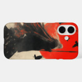 Lunar Moth Magic Telefoonhoes Case-Mate iPhone Case (Achterkant (horizontaal))