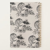 Lunar Moth Personalized Planner (Achterkant)