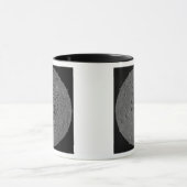 Lunar mozaïek van het noordpoolgebied van de m mok (Midden)