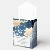 Lunar Night Sky Wedding Bedankdoosjes (Geopend)