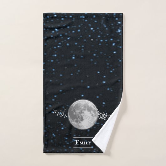 Lunar Personalized Bath Towel Set Bad Handdoek (Handdoek)