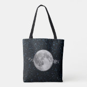 Lunar Personalized Canvas tas (Achterkant)