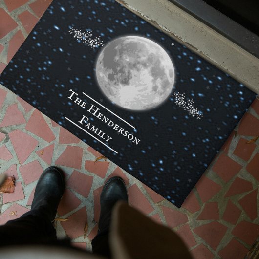 Lunar Personalized Doormat Deurmat
