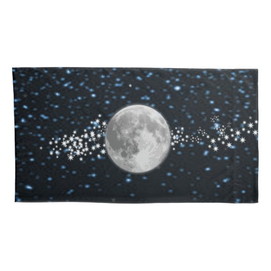Lunar Personalized Pillow Hoesje Kussensloop (Achterkant-Rechts)