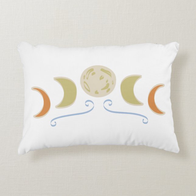 Lunar Phases Ramadan  Pillow Accent Kussen (Voorkant)