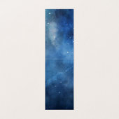 Lunar Sky Pleine lune Stars Mariage programme de c (Inside Unfolded)