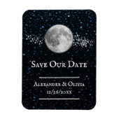 Lunar sparen de Datum Magnet Magneet (Verticaal)