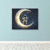 Lunar Swing Canvas Afdruk (Insitu (Houten vloer))