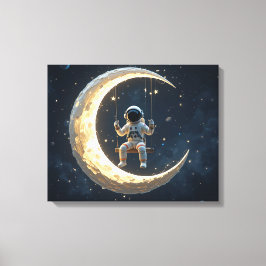 Lunar Swing Canvas Afdruk