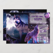 Lunar wolf kaart (Voorkant / Achterkant)