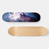 Lunar wolf skateboard (Horizontaal)