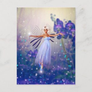 Lunaria, de Twilight Fairy Briefkaart