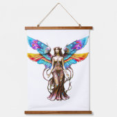 Lunaria Dreamwhisper Fairy Hangend Wandkleed (Voorkant)