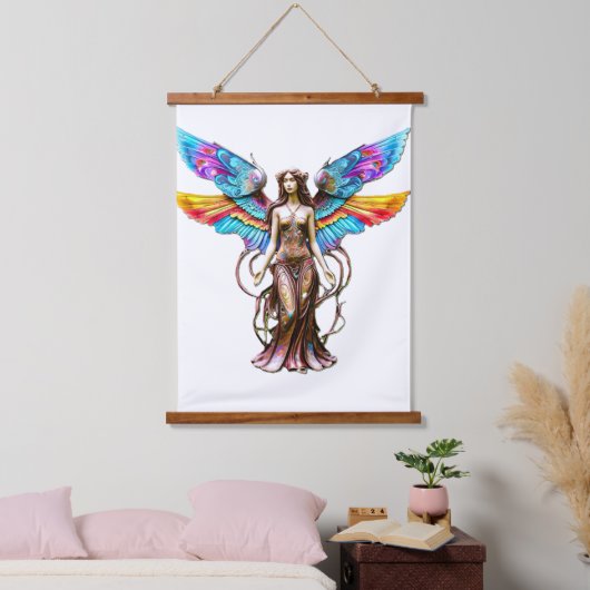Lunaria Dreamwhisper Fairy Hangend Wandkleed (Slaapkamer)