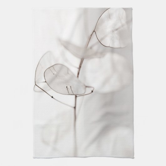 Lunaria, Plant, gedroogde zaadpotten Theedoek (Verticaal)