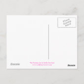 Luna's Dance Fairy Briefkaart (Achterkant)