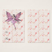 Luna's Dance Fairy Tags cadeaux (Devant & derrière)