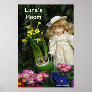 Luna's kamer poster