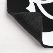 LunaSees Logo Mousepad (wit/zwart oog) Muismat (Hoek)