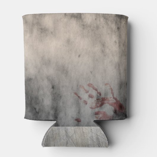 Lunatic Asylum Halloween Verjaardag Blikjeskoeler (Achterkant)