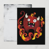 Lunatik ! Cartes postales Demon (Devant / Derrière)