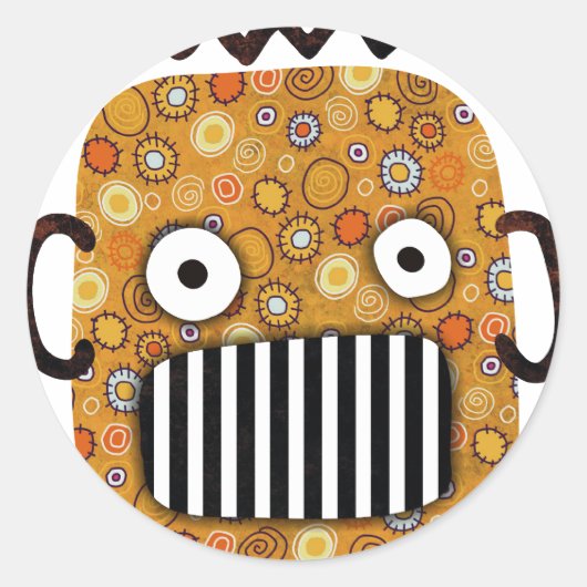 Lunatiks! stickers (Voorkant)