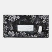 lunatique gothique monochrome Hollow Floral (Clavier et souris)