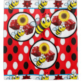 lunbee tournesol enfant rideau de douche (Devant)