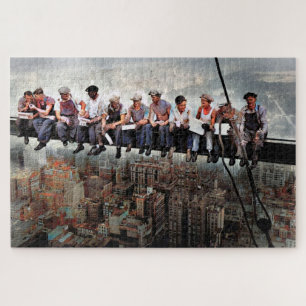 Lunch Atop A Skyscraper C1932 Kleur Redux Legpuzzel