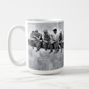 Lunch Atop A Skyscraper Koffiemok