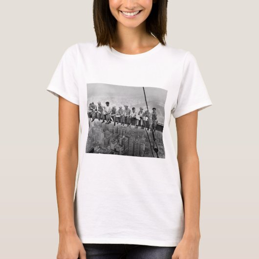 Lunch atop a Skyscraper T-shirt (Voorkant)