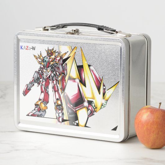 LUNCH BOX 作品番号00008 「赤色英雄機甲巨人」 (En situation)