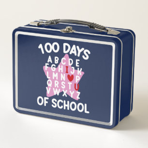 Lunch Box 100 Jours D'Alphabet Scolaire 100E Jour Enseignant