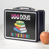 Lunch Box 100 Jours Dans L'École De Livres Lecture Bibliothé (En situation)
