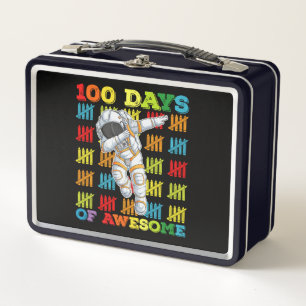 Lunch Box 100 jours d'astronaute incroyable 100e jour d'écol