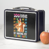 Lunch Box 100 Jours De Conduite Mon Enseignant Nuts Écureuil (En situation)
