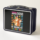 Lunch Box 100 Jours De Conduite Mon Enseignant Nuts Écureuil (Devant)