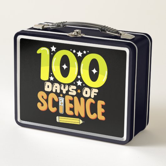 Lunch Box 100 jours de science 100e jour d'école Enseignant (Devant)