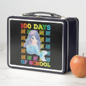 Lunch Box 100 Jours D'école Sirène Enseignant Élève (En situation)