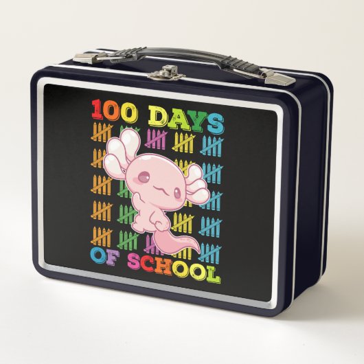 Lunch Box 100 Jours D'Enseignant Axolotl (Devant)