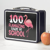Lunch Box 100 Jours Flamazing d'école Professeur Flamant (En situation)