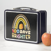 Lunch Box 100 jours plus lumineux 100e jour d'école enseigna (En situation)