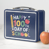 Lunch Box 100e Jour d'école enseignants heureux 100 jours (En situation)