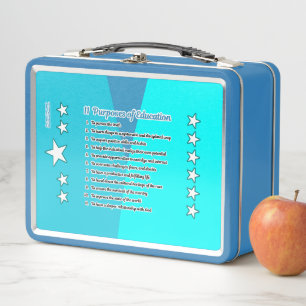 Lunch Box 11 Objet de l'éducation