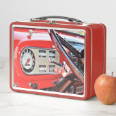 Lunch Box 1950 Classic Pickup Truck Dashboard (En situation)