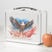 Lunch Box 4 juillet Aigle - Art Patriotique (En situation)