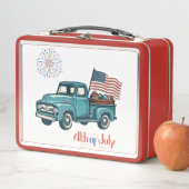 Lunch Box 4 juillet rustique/vintage (En situation)