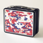 Lunch Box 4th of July, Independence day, Camouflage Beige (Dos)
