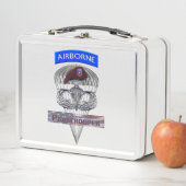 Lunch Box 82e chasseur principal aéroporté avec drapeau amér (En situation)