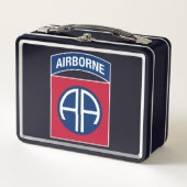 Lunch Box 82e division aéroportée Insignia (Devant)
